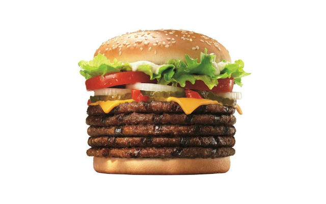Burger King Japan Celebrates “Good Meat Day” With 5-Patty Whopper