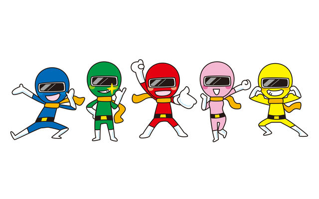 Japanese Fast Food Chains Turn Themselves Into A Power Ranger Style Superhero Team