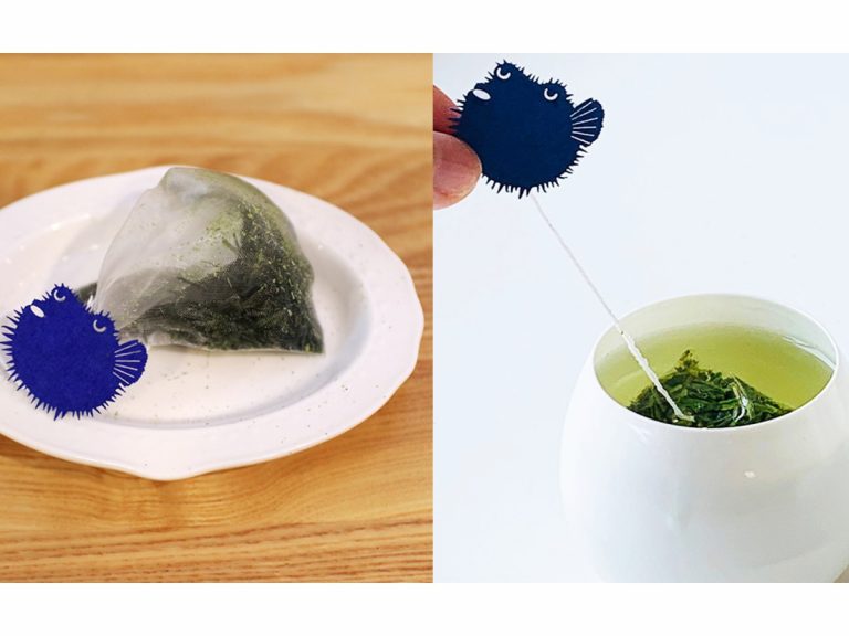 Take a swim with deeply delicious sea creature green tea bags