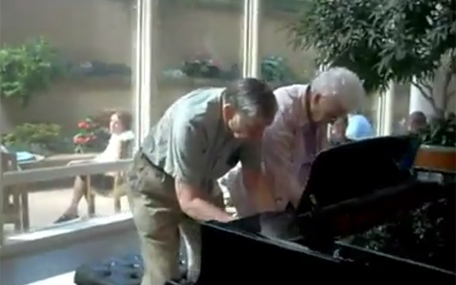 [VIDEO] An Elderly Couple Stands In Front Of The Piano… The Tune They Create Is Witty But So Touching
