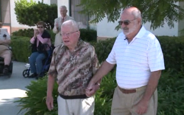 A 95-Year-Old WWII Veteran And 67-Year-Old Vietnam Veteran Get Married In A Veterans Home