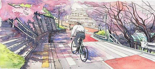 Studio-Ghibli Inspired Watercolor Series Tells A Beautiful Story – grape  Japan