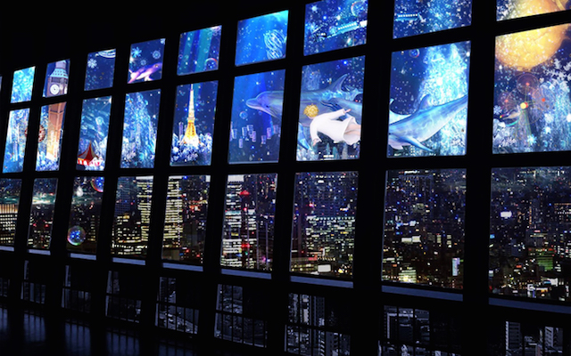 Exceptional Night View & Projection Mapping At Tokyo Tower