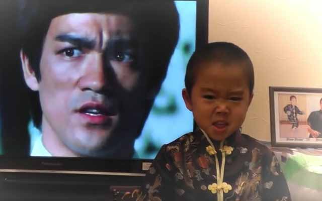 You Really Wouldn’t Want To Mess With This Nunchaku-Wielding Mini Bruce Lee