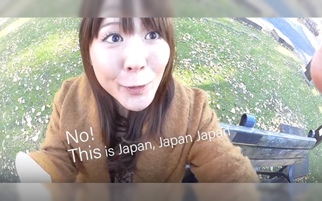 Man Creepily Harasses Japanese Women In Promotional Video For Translation Device