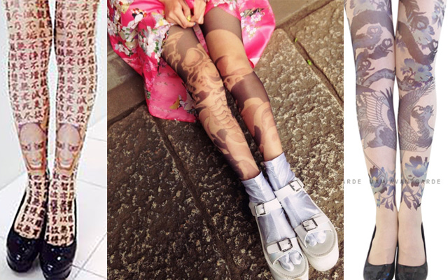 Japanese Demon Stockings Will Have Your Legs Looking Scary Good