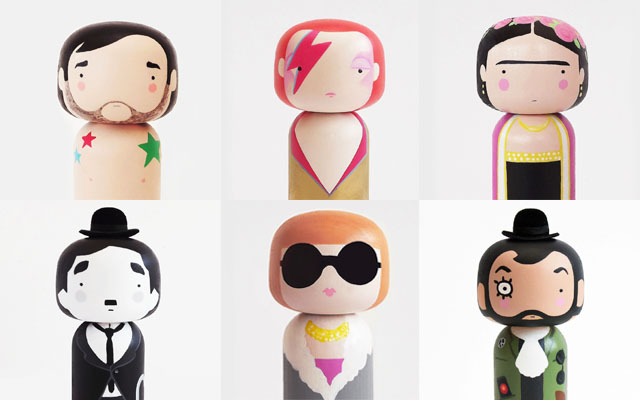 KOKESHI DOLL: Japanese-Style Dolls Of Your Favorite Celebrities