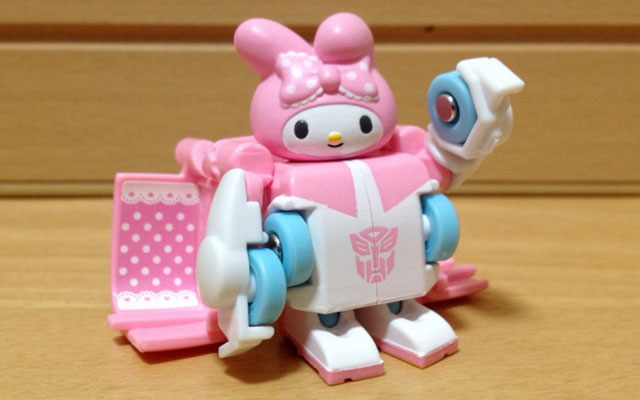 Sanrio Character My Melody Debuts As A Pastel-Colored Transformer Toy