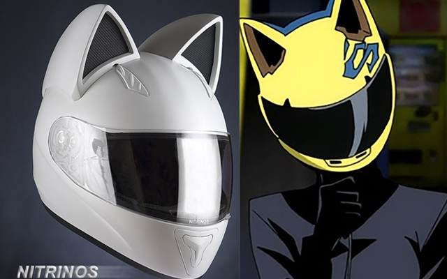 The Neko-Helmet Will Have You Rocking Your Motorcycle In Anime Character Style