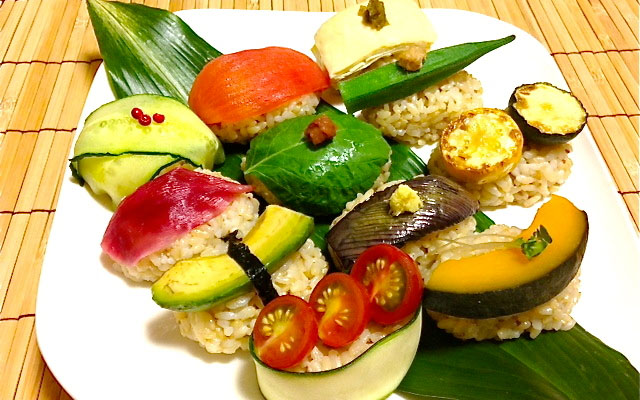 Can’t Eat Fish? Try Making Sushi With Vegetables Instead!