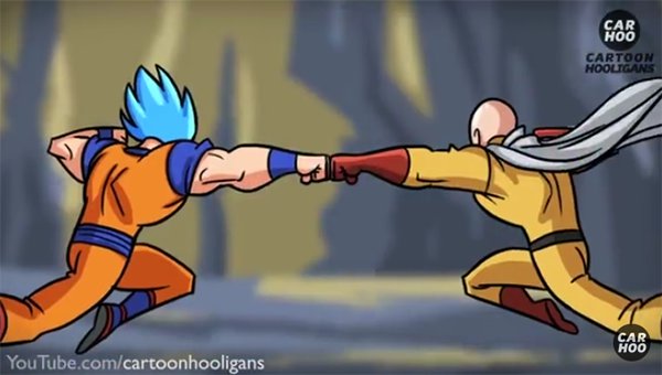 Goku Versus Saitama – Who Is The Strongest Anime Character – grape Japan