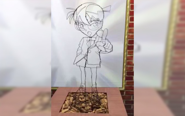 More Than Meets The Eye With This Cool Anime Wire Sculpture