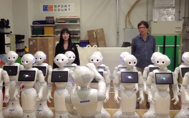 14 Pepper Robots Singing Beethoven Is A Lot Creepier Than It Was Meant To Be