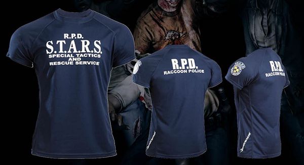 Details about   NEW Resident Evil Biohazard BSAA Tactical T-shirt Capcom Japan Game Cosplay F/S 