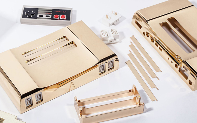 Play Old School Games On This Crazy Expensive 24k Gold NES