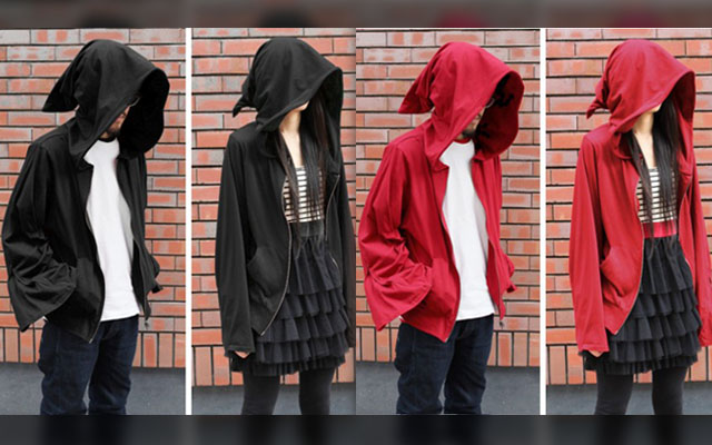 Change Your RPG Job Class With These Black And Red Mage Hoodies