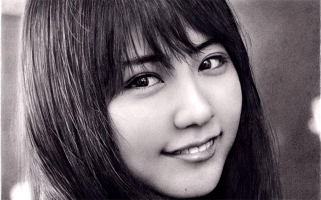 These Pencil Drawings Of Japanese Celebrities Look Just Like Photographs