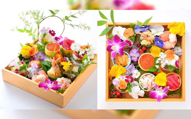 Stunning Flower And Seafood Bento Is The Perfect Gift For Mother’s Day