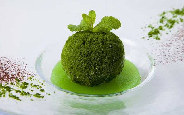 Japan’s Intriguing New Dessert Looks Like Moss But Tastes Like Matcha
