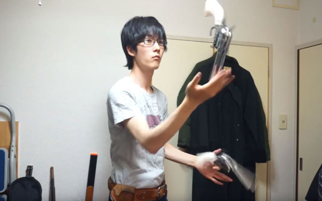 Japanese YouTube Gunslinger Is The Real Revolver Ocelot