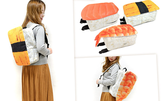 Take Your Sushi To Go With These Mouthwatering Sushi Rucksacks