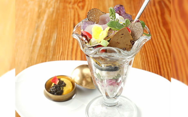 Three Greatest Delicacies Of The World Join Forces To Create Luxurious Savory Parfait