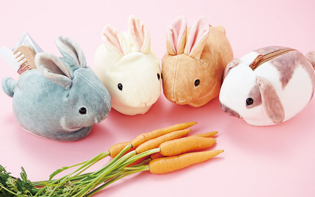 These Realistic Puffy Bunny Pouches Are The Most Adorable Way To Store Your Goodies
