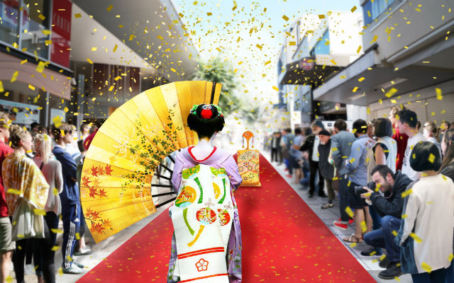 This Monster Large Fan Event In Kanazawa’s Tatemachi Street Is A Cultural Treat For Lucky Travelers