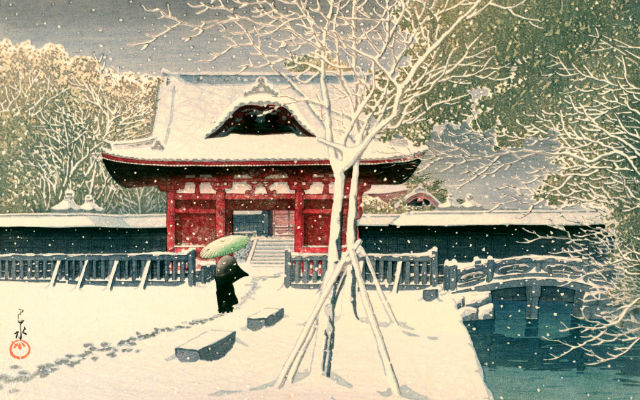 100 Scenic Ukiyo-e Paintings By Hasui Kawase Are Now Available For Free Download