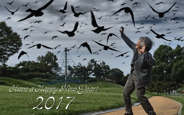 88-Year-Old Photographer’s Comical New Year’s Postcards Will Kick 2017 Off With A Laugh