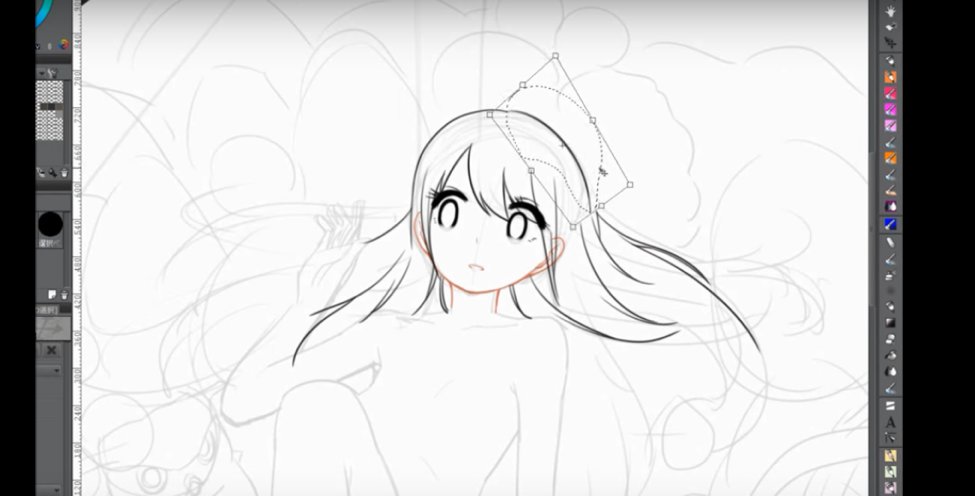 Anime Girl In Kimono Drawing Instructions – grape Japan