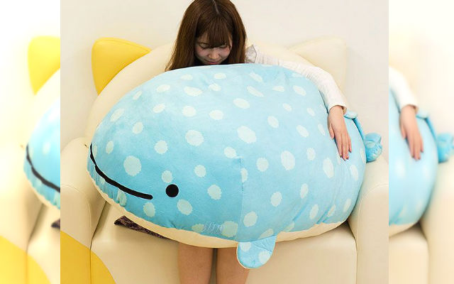 We All Need This Giant Kawaii Whale Shark Plushie In Our Lives