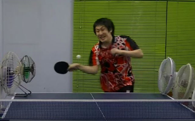 This Ping Pong Prodigy’s “Bowling” Trick Shots Are Amazing