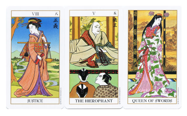 Combine Readings And Traditional Japanese Art With This Deck Of Ukiyoe Tarot Cards