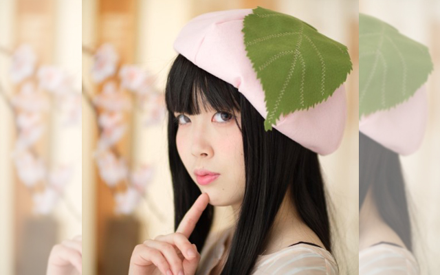 These Sakura Mochi Hats Just Made Us Love Cherry Blossom Season Even More
