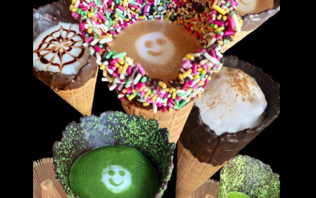 Have Your Cup And Eat It Too With Tokyo’s Cute Coffee In Ice Cream Cones