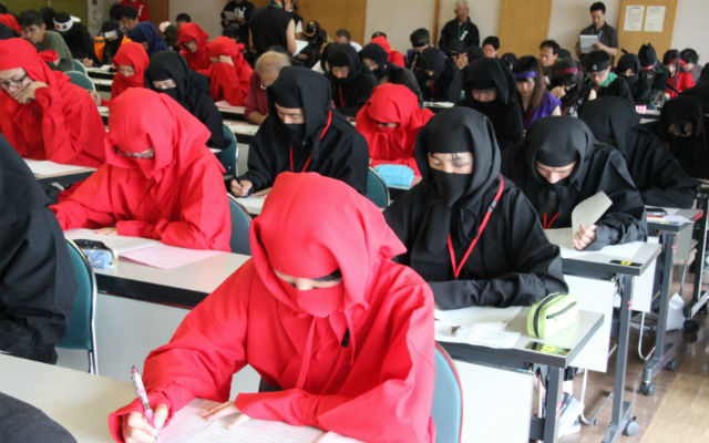 Japan Holds A Ninja Certification Test