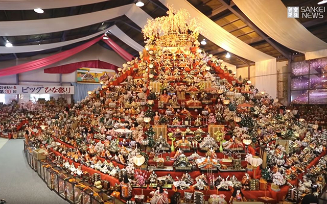 30,000 Girls’ Day Dolls Displayed At Japan’s Original “Big Hinamatsuri” in Tokushima