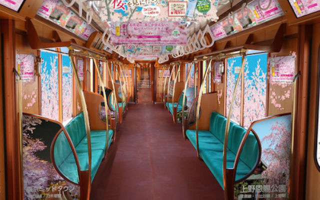 Commute In Style To Cherry Blossom Viewing Parties With Tokyo’s New Sakura Train