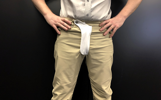 These Japanese Slacks Draw Attention To Your Crotch