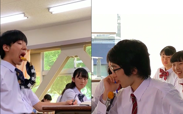 Japanese Students Use Robots and Gadgets To Eat Lunch Unnoticed By Teachers [Video]