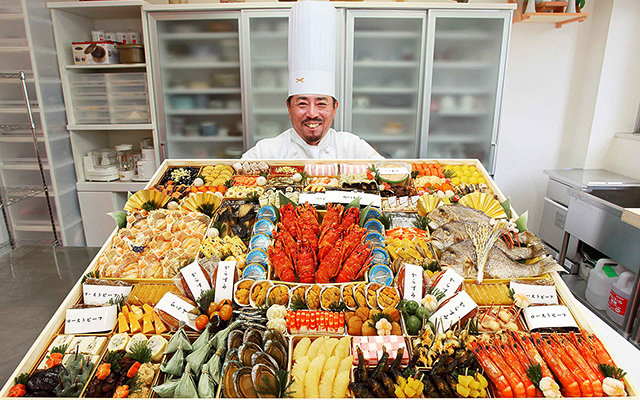 Organize A New Year’s Party in Japan And Feed 30 People With This Gargantuan Osechi Platter