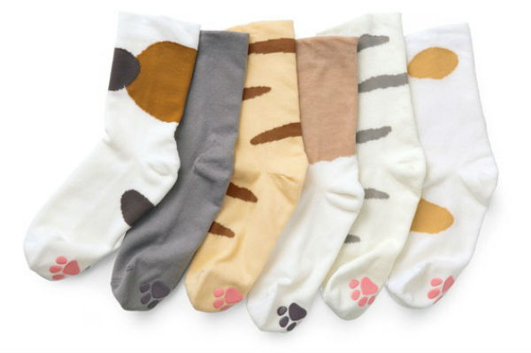 Ambiguity State Severe Turn Your Feet Into Squishy Cat Paws With These Japanese Kitty Socks! –  grape Japan