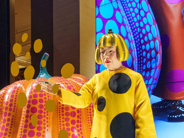 The Yayoi Kusama robot that wowed Paris, New York & London is now in Tokyo at Louis Vuitton in Shibuya Ward