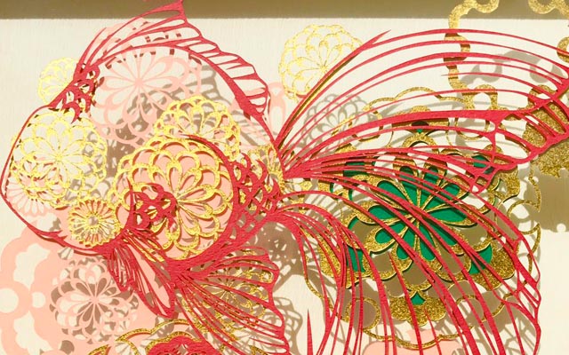 Finnely-crafted Traditional Japanese Paper Art Takes A Step Further With A 3D-Look