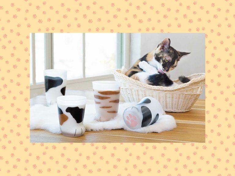 All paws on deck for these adorable Japanese cat paw glasses