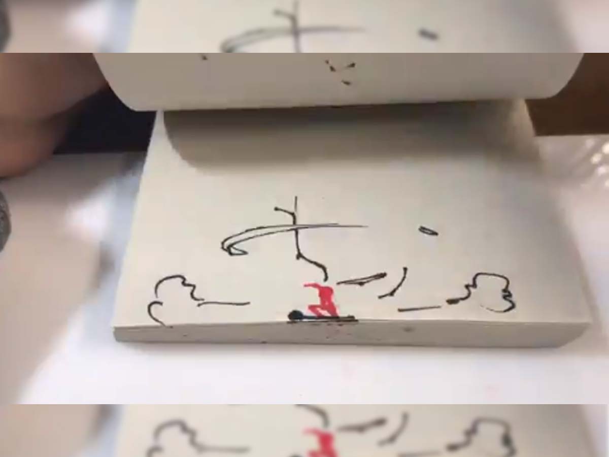 Stick People Fight to the Death in Japanese Artist's Next Level Flipbook  Animation – grape Japan