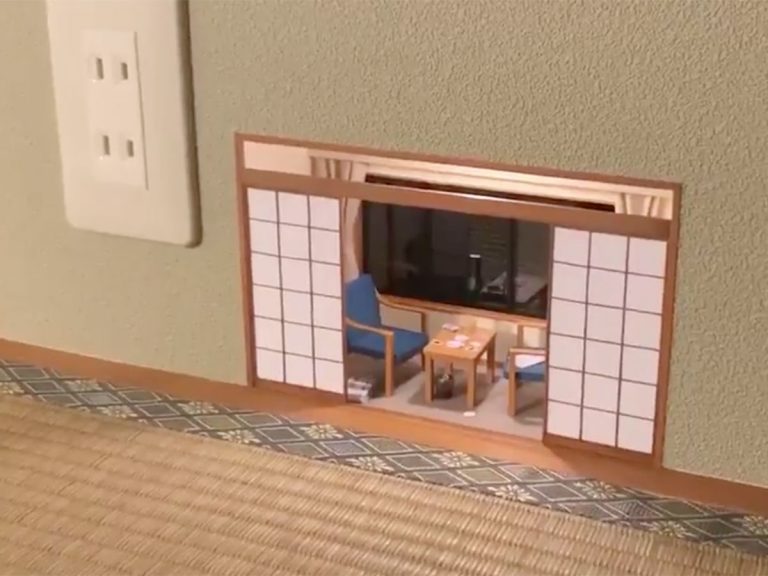 Miniature Artist Makes Amazingly Realistic and Detailed Japanese Inn for Tiny People