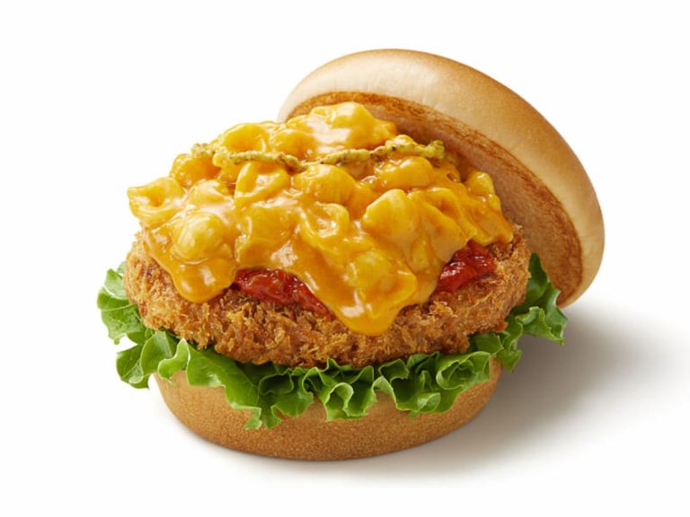 Japan’s Mos Burger serves up creamy Mac ‘n’ Cheese Croquette Burger