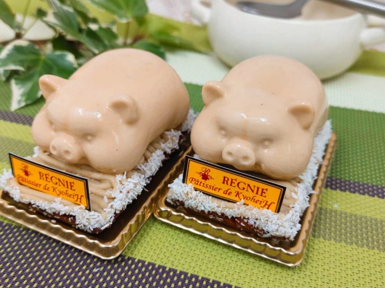 Japan’s too cute to eat “Louis Vuitton” pig cakes hide a clever pun in their name